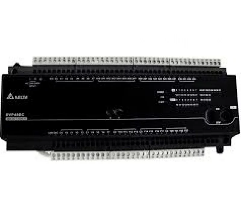 DVP48EC00R3 Контроллер: 28DI/20DO (Relay), 100~240 AC Power, 2 COM: RS232 & RS485