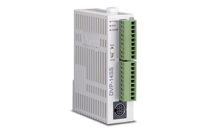 DVP14SS11R2 14 Point, 8DI, 6DO (Relay) 24V DC Power,SLIM